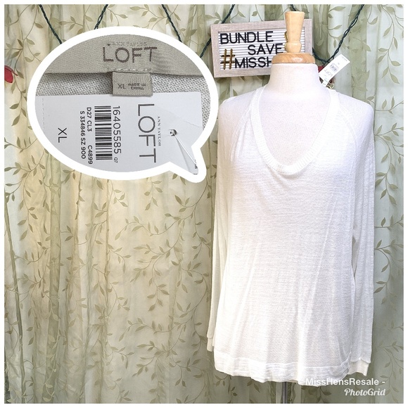 LOFT Tops - FLASH SALE*ANN TAYLOR LOFT THIN LIGHTWEIGHT BLOUSE